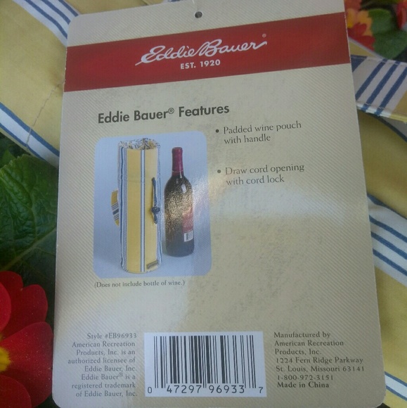 Eddie Bauer Insulated Wine Pouch - Picture 3 of 3
